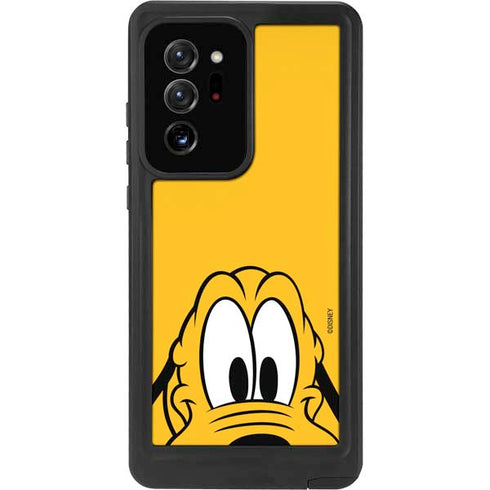 Disney Friends Pluto Up Close Galaxy Note20 Ultra 5G Waterproof Case